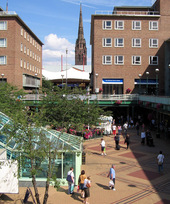 Coventry precinct and spire